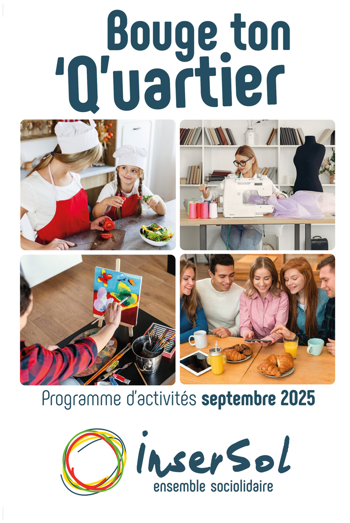 Insersol - programme de septembre