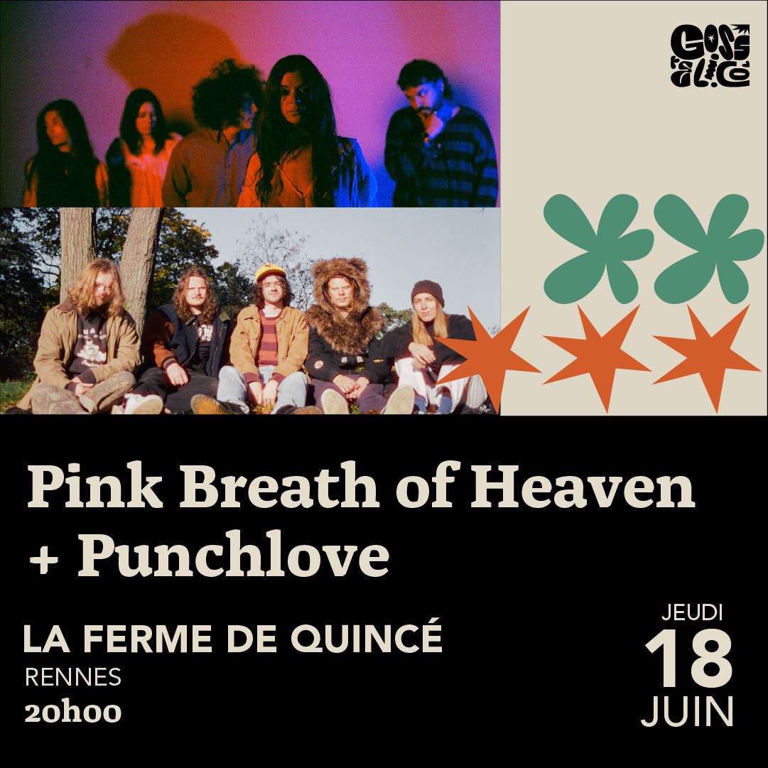 Pink Breath of Heaven + Punchlove - Rennes