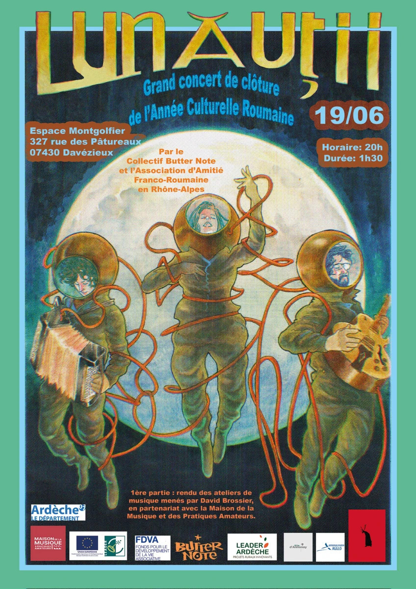 Concert LUNAUTII - Un chemin à deux bouts de l'Europe