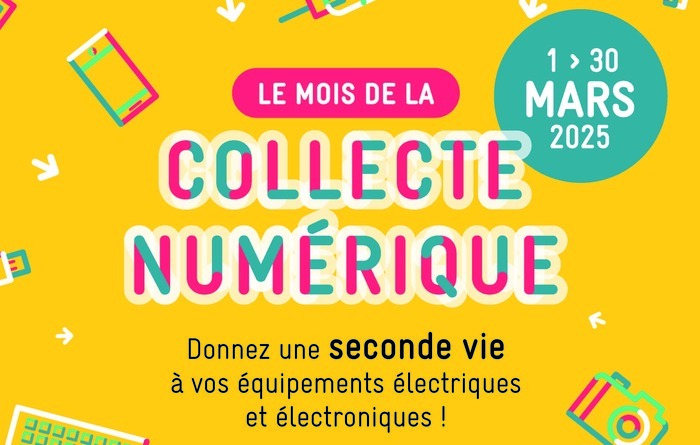 Le mois de la collecte numérique Du 4 au 29 mars 2025