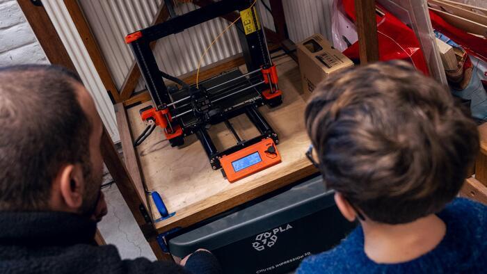 Découpe laser & impression 3D - Atelier