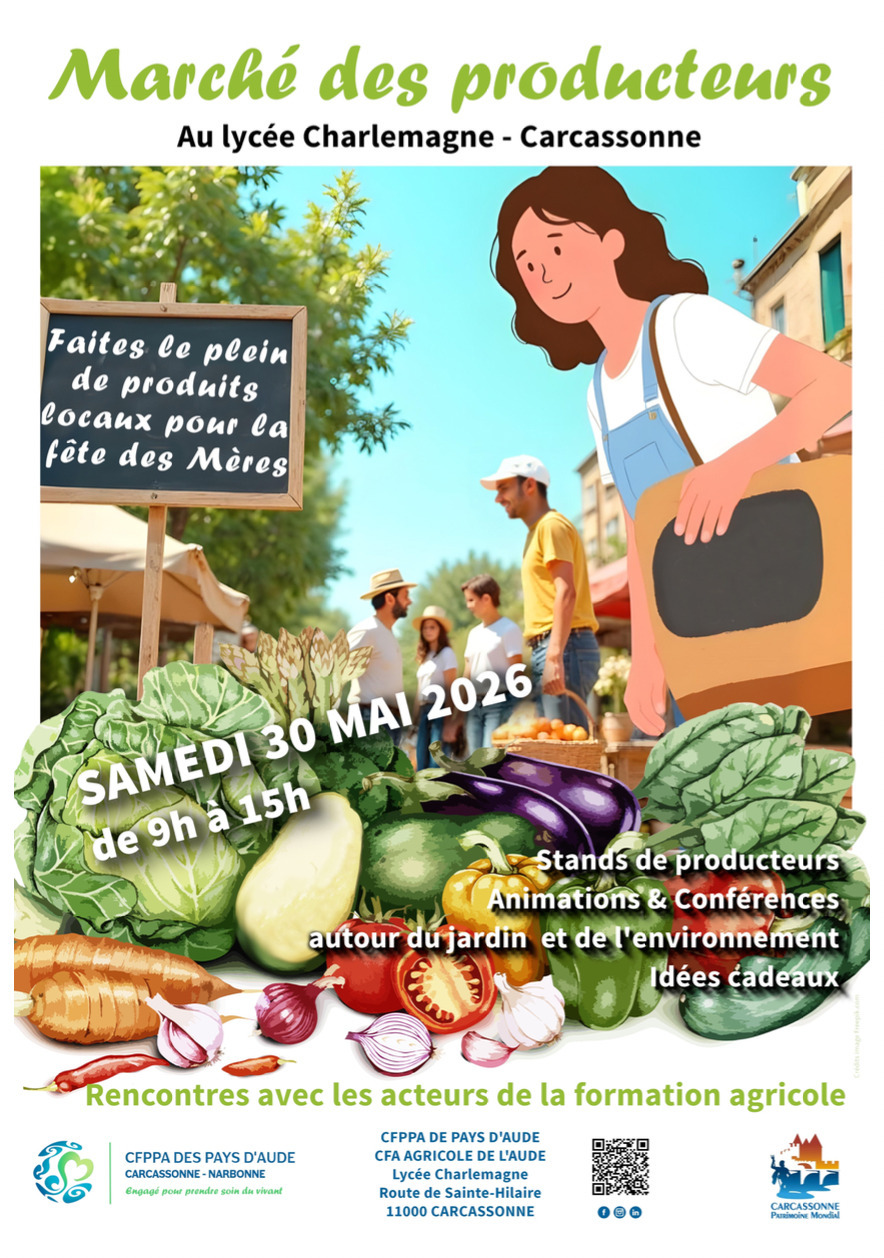 Un marché de producteurs pas comme les autres à Carcassonne