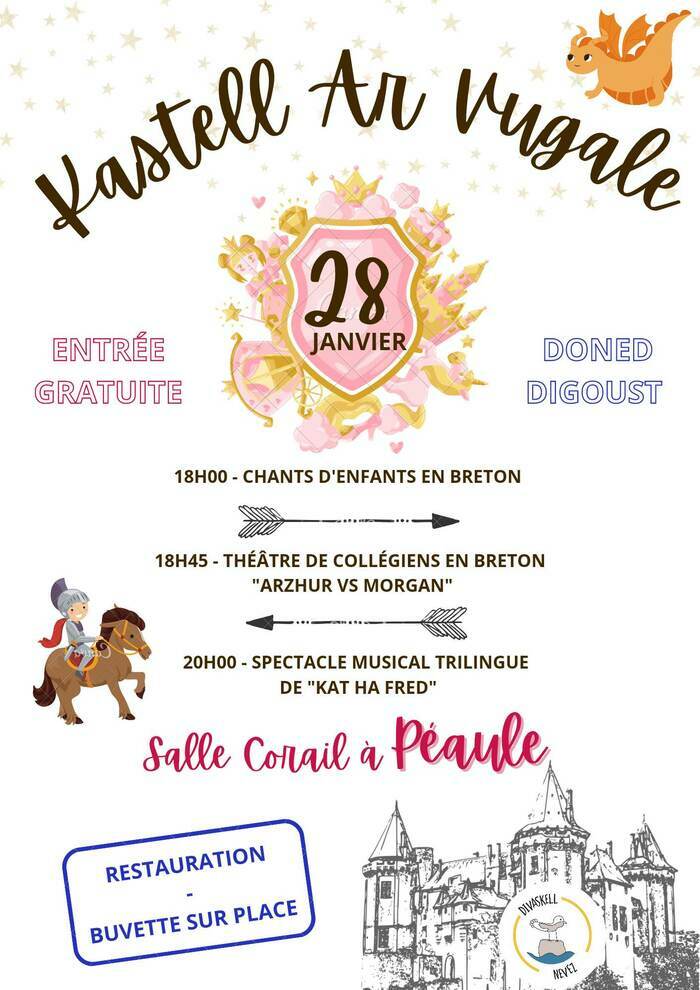 Soirée autour de la langue bretonne organisée par Divaskell Nevez