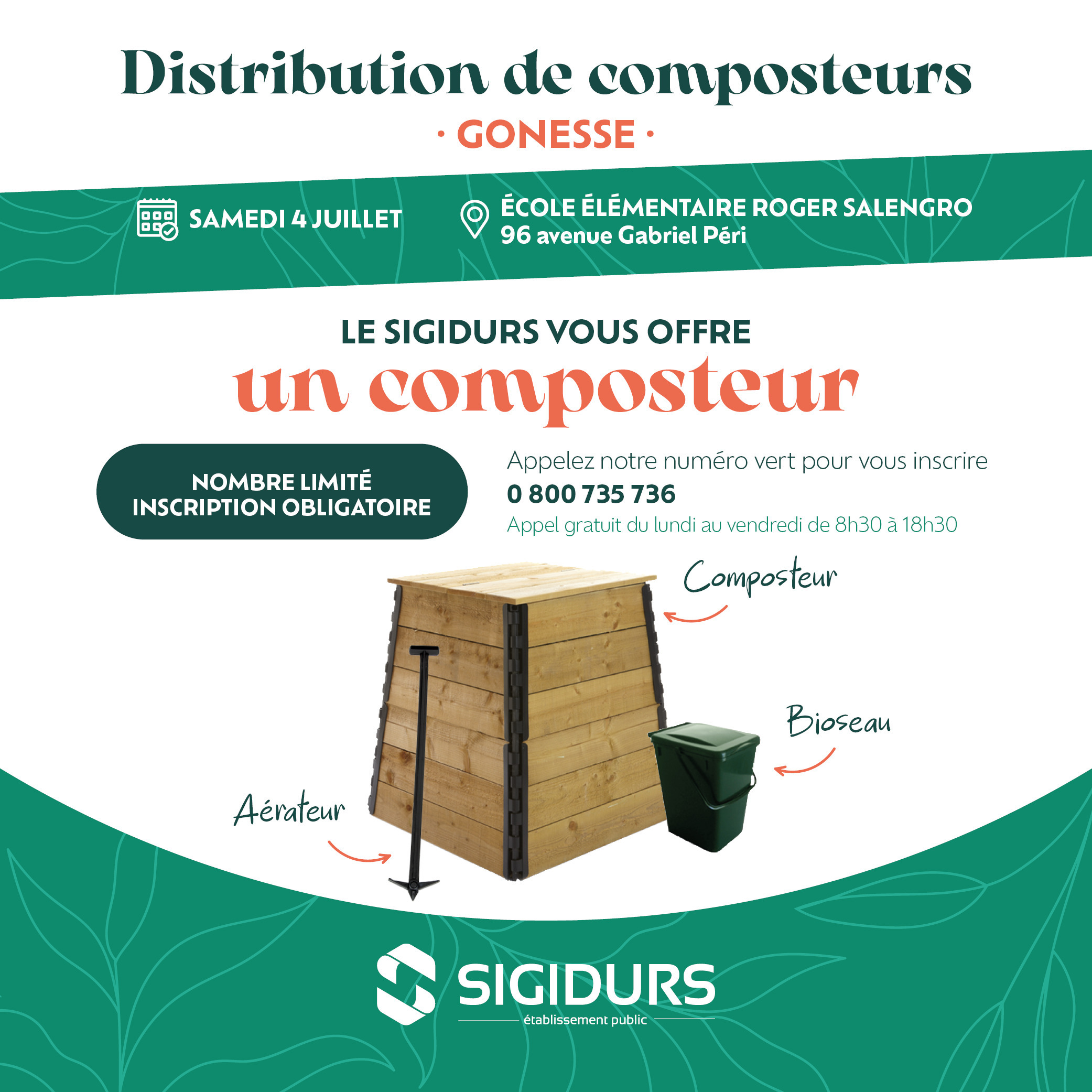 Sigidurs_Distribution gratuite de composteurs