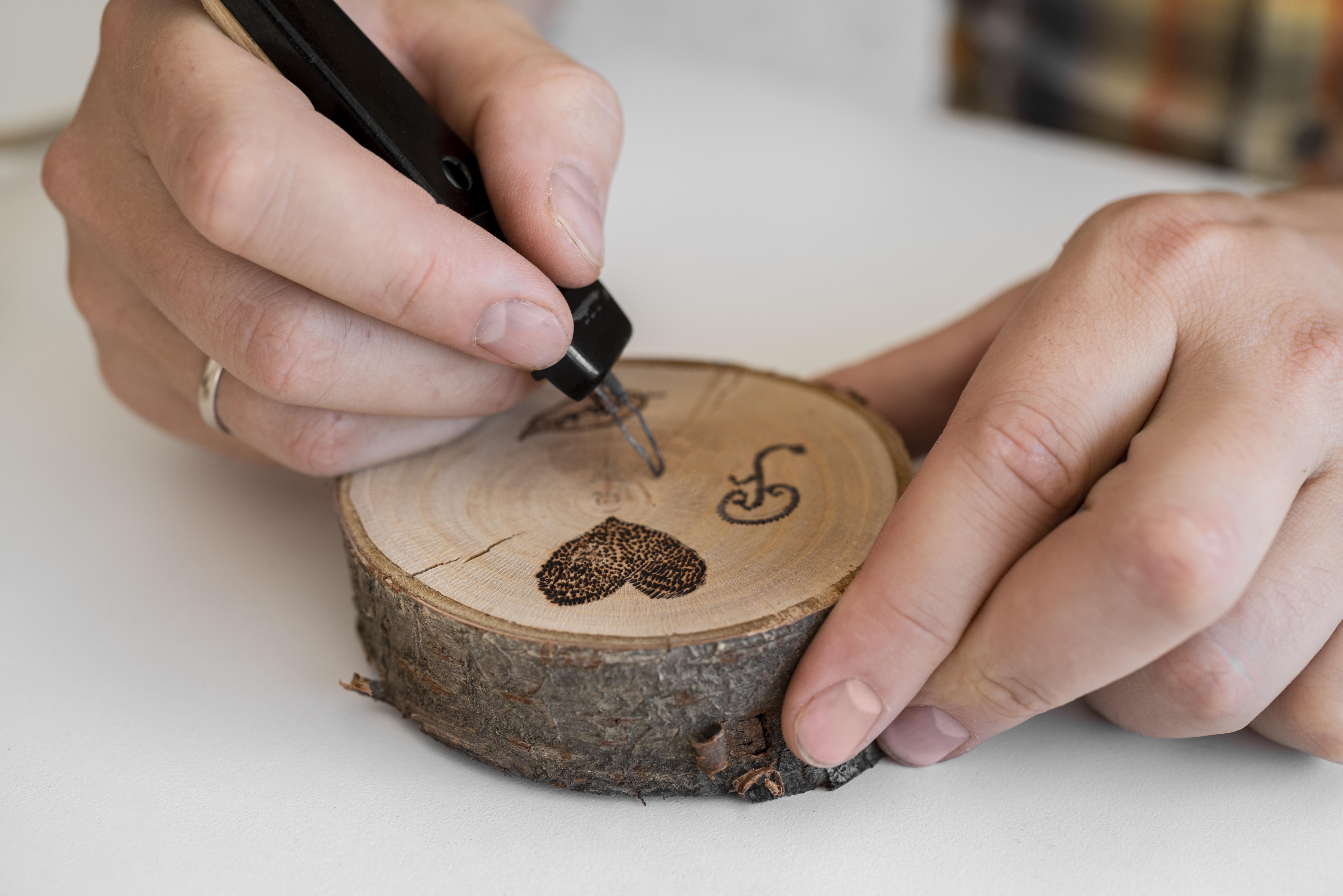 Atelier de pyrogravure