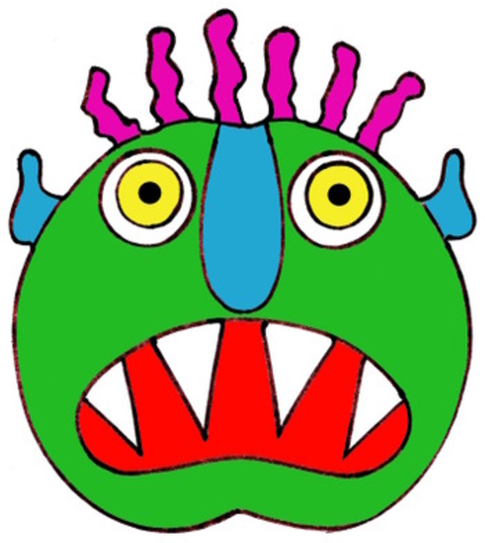 Viens créer ton grand monstre vert !