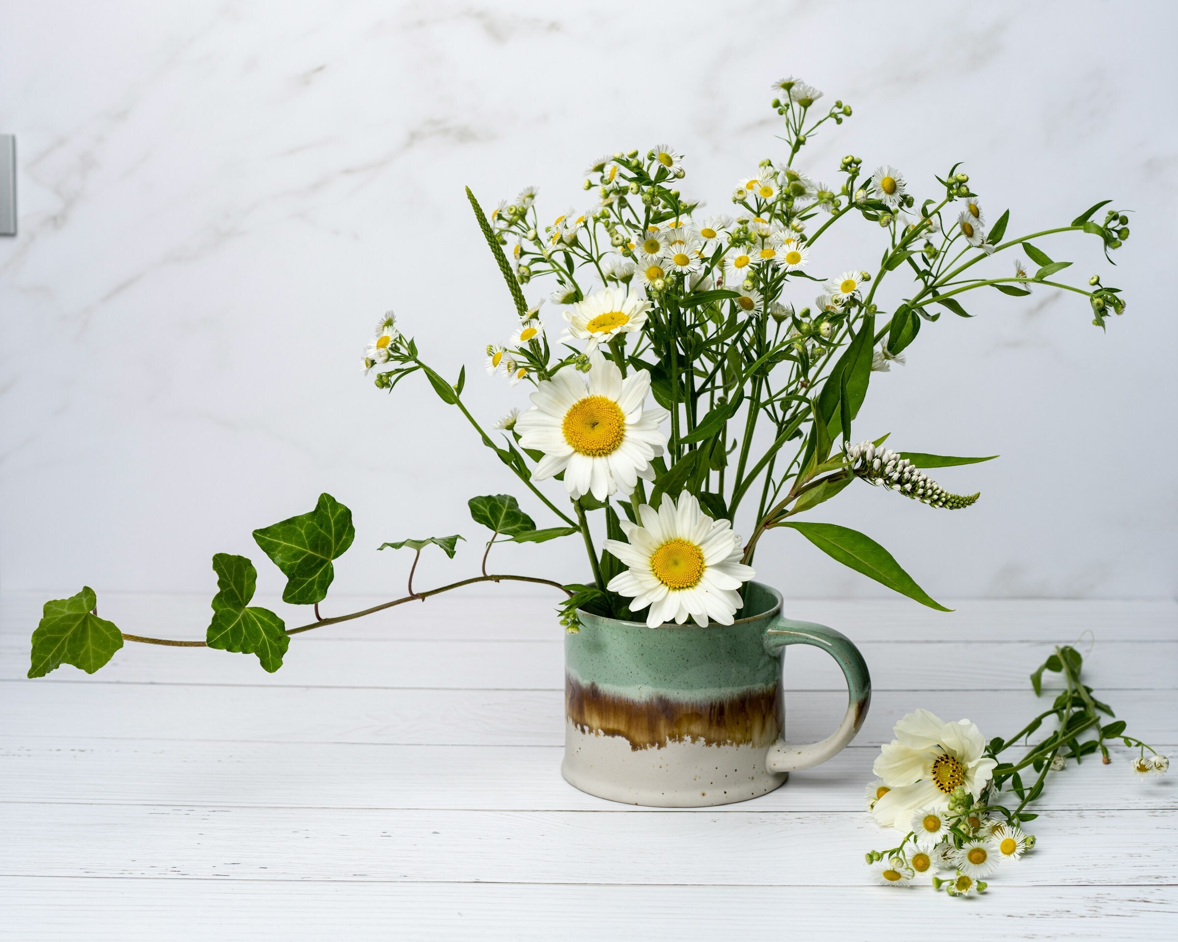 Ikebana - voir avec des yeux différents. Expérience de la nature et détente créative en concevant avec des plantes