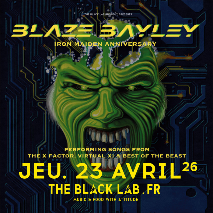 BLAZE BAYLEY @ THE BLACK LAB - WASQUEHAL