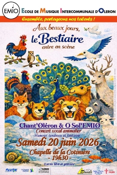 Concert vocal "Le Bestiaire"