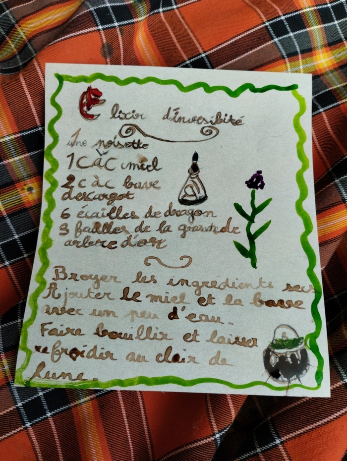 Halloween approche: créez une page d'un grimoire magique illustré