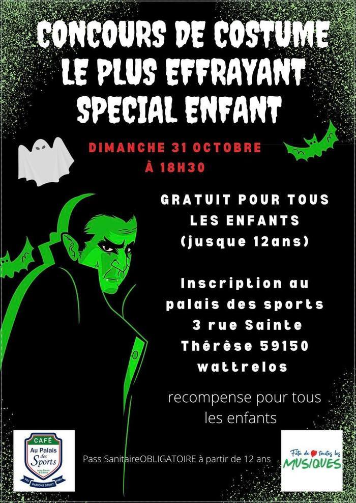 Concours de costume le plus effrayant - spécial enfants