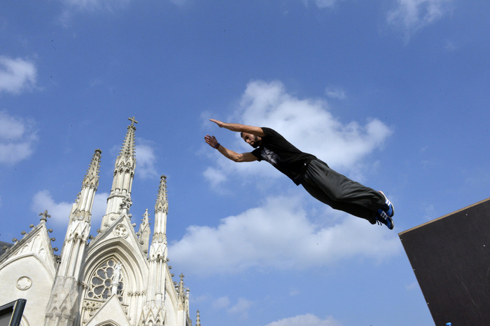 Visite du cœur de ville par Parkour59
