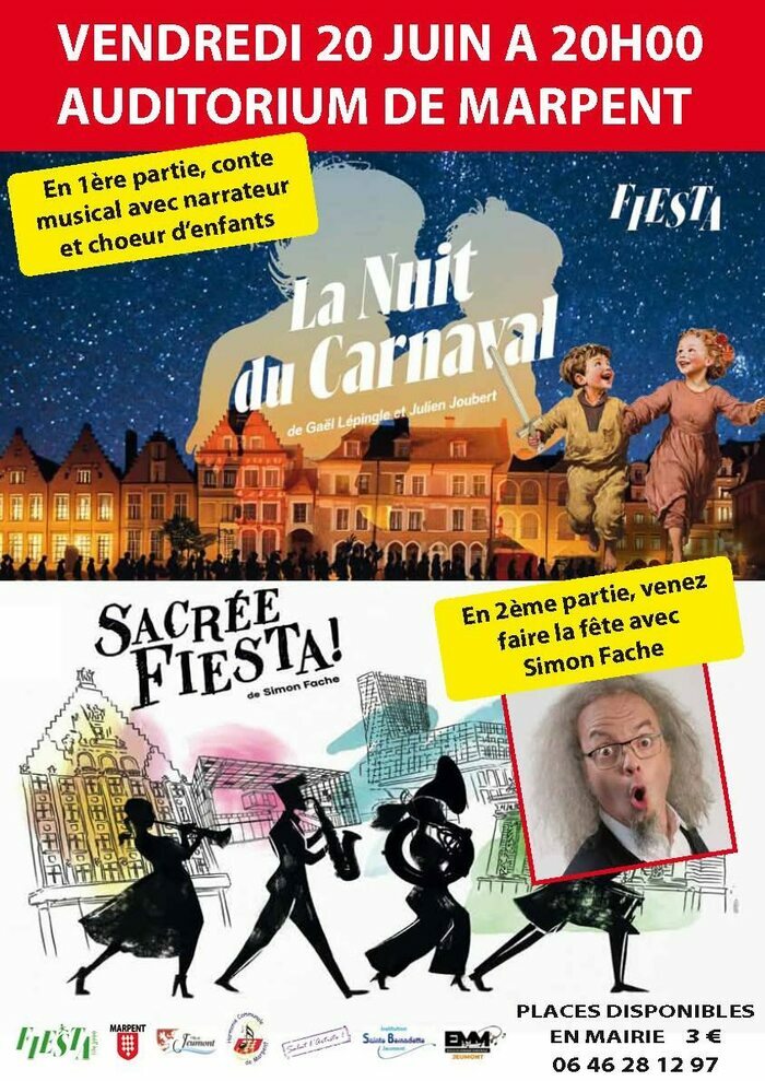 La Nuit du Carnaval et Sacrée Fiesta ! à Marpent