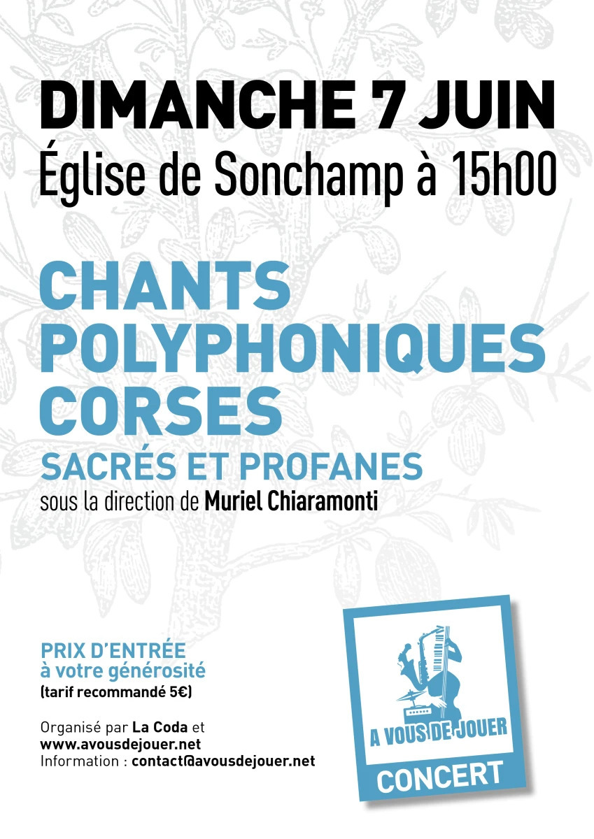 Concert de chants polyphoniques corses