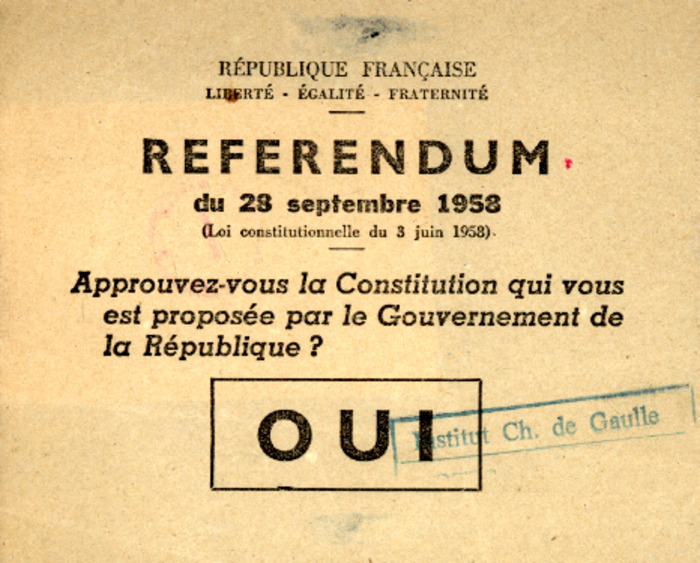 "La Vᵉ République, crise politique, crise de régime ?"