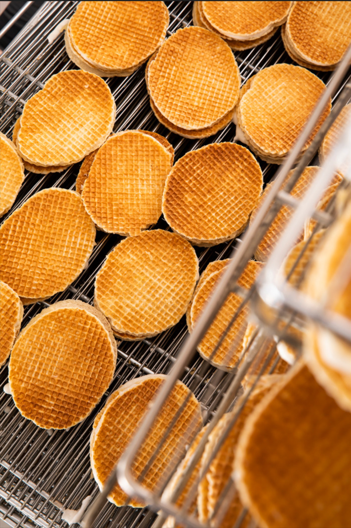 Visite de l'atelier de fabrication de Gaufres Fourrées de la Biscuiterie Eugène Blond