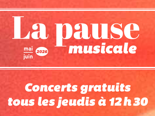 La Pause Musicale : mai et juin 2026