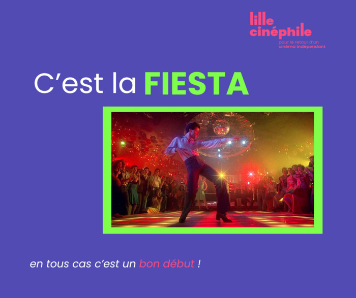 Lille Cinéphile fait la FIESTA à la Gare Saint Sauveur