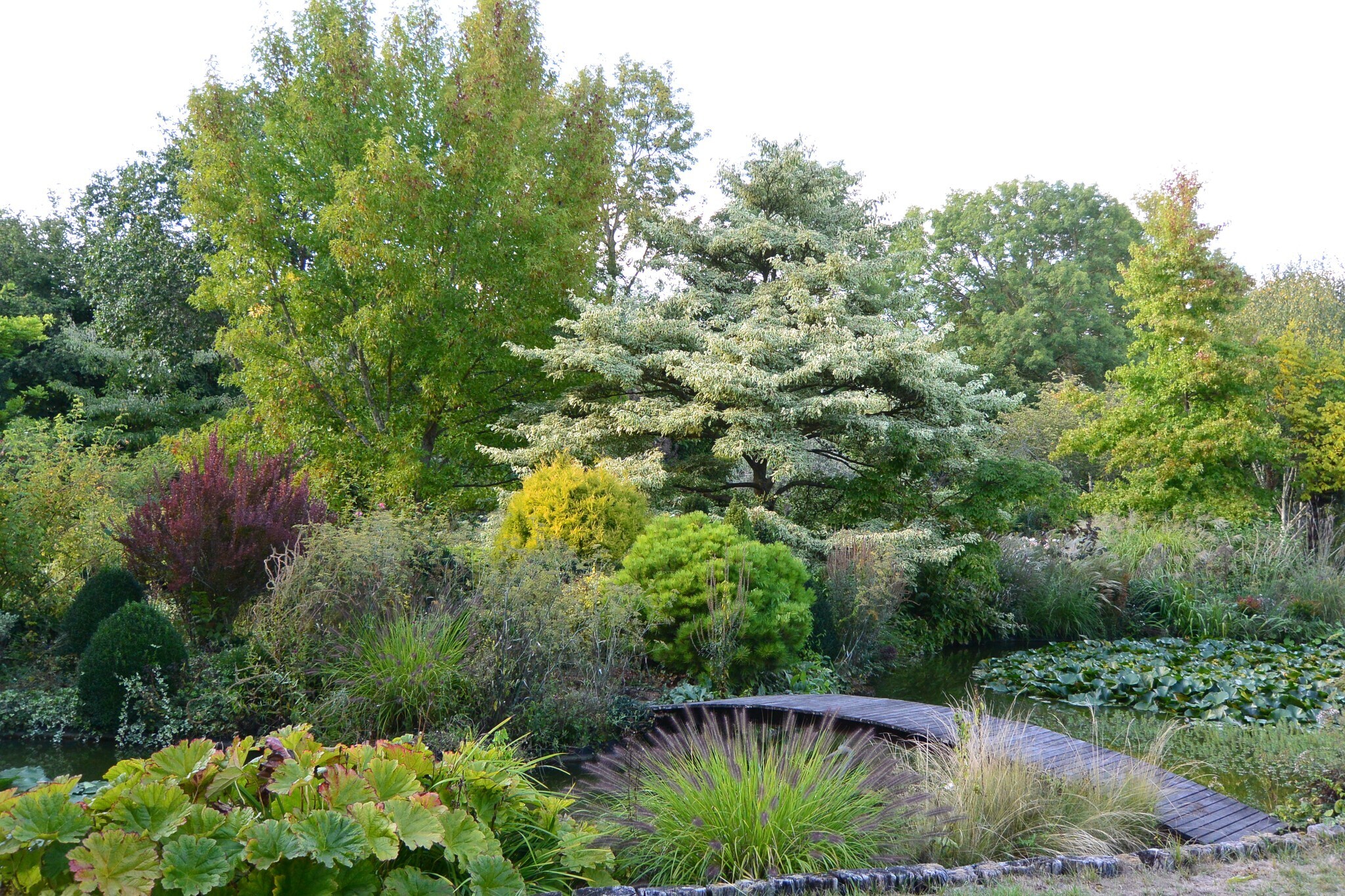 Visite libre sur 2 ha de jardin paysager et botanique