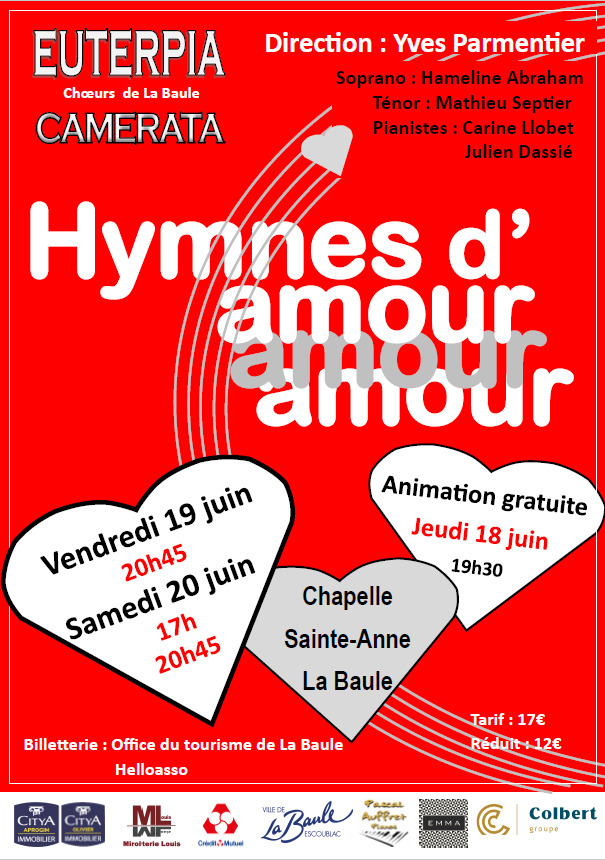 Concert - Hymnes d’Amour