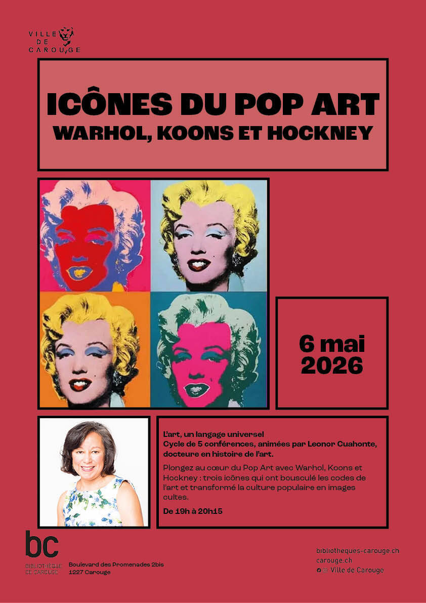L'art, un langage universel : Icônes du Pop Art – Warhol, Koons et Hockney