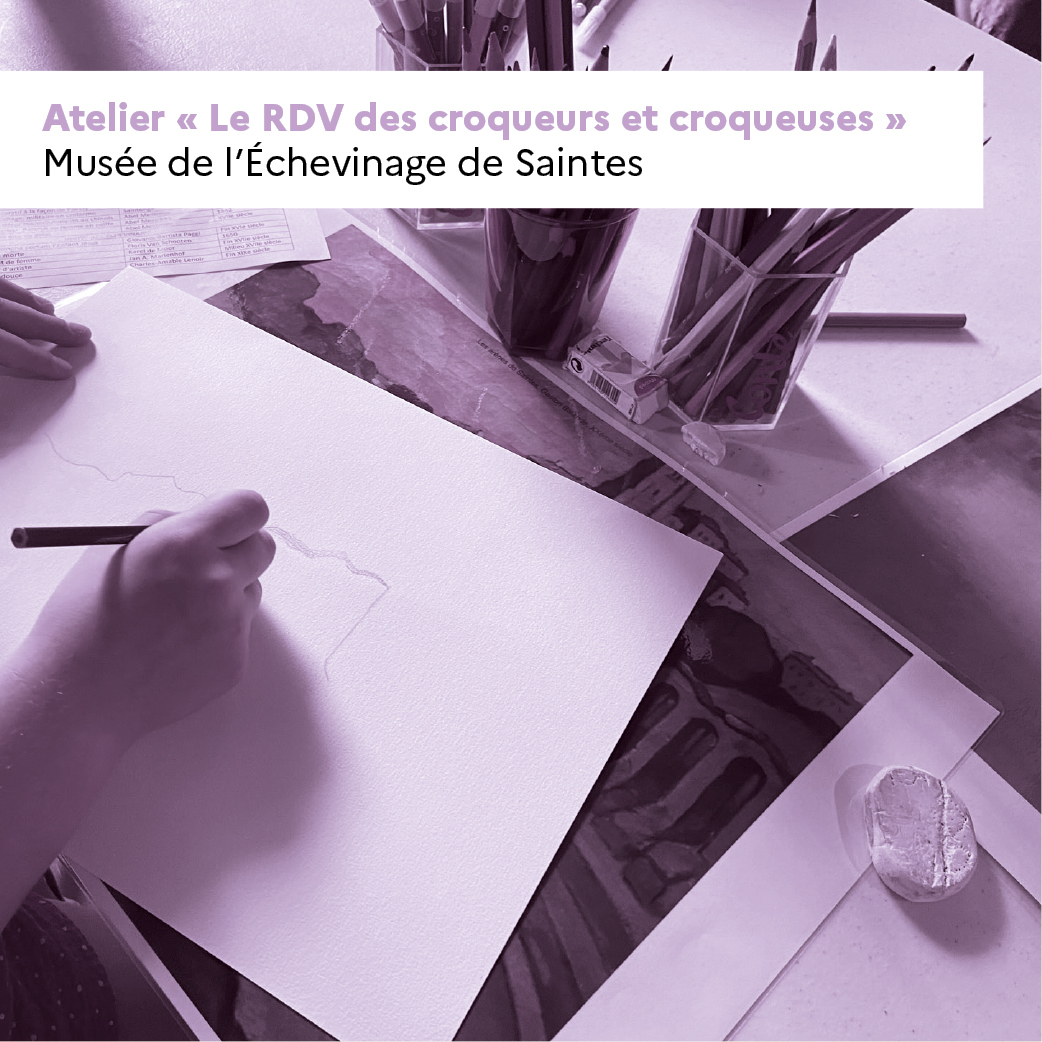 Atelier "Le rendez-vous des croqueurs et croqueuses"