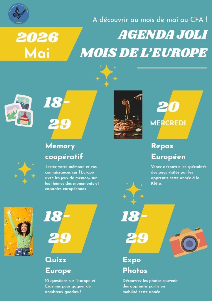 Le CFA de Lagord fête le mois de l'Europe