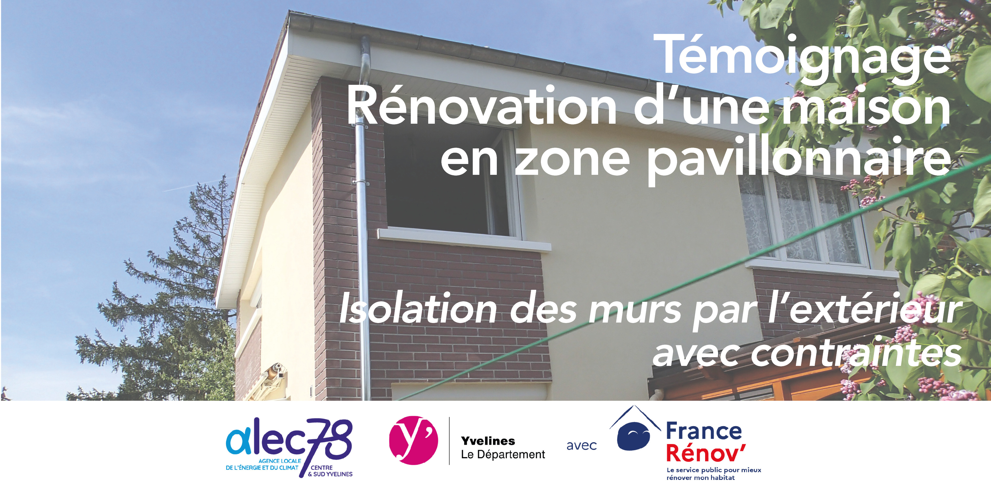 Visite Maison rénovée en zone pavillonnaire