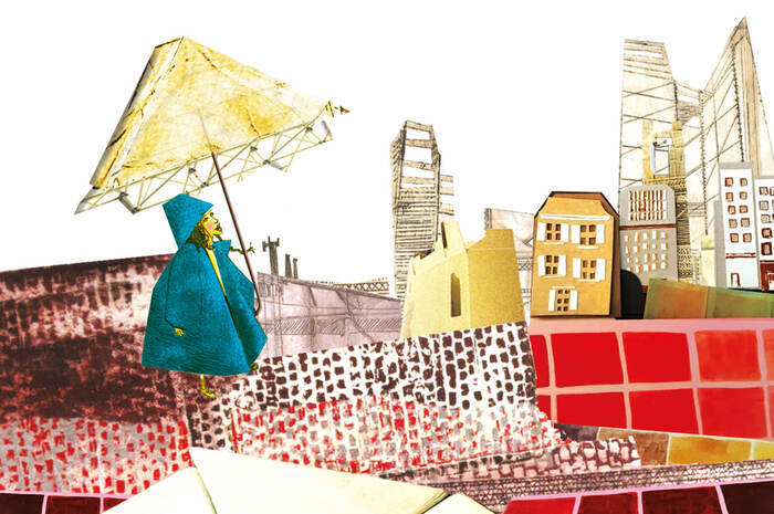 Les Cabaneurs - installation évolutive par Cécile Michon-Roussel