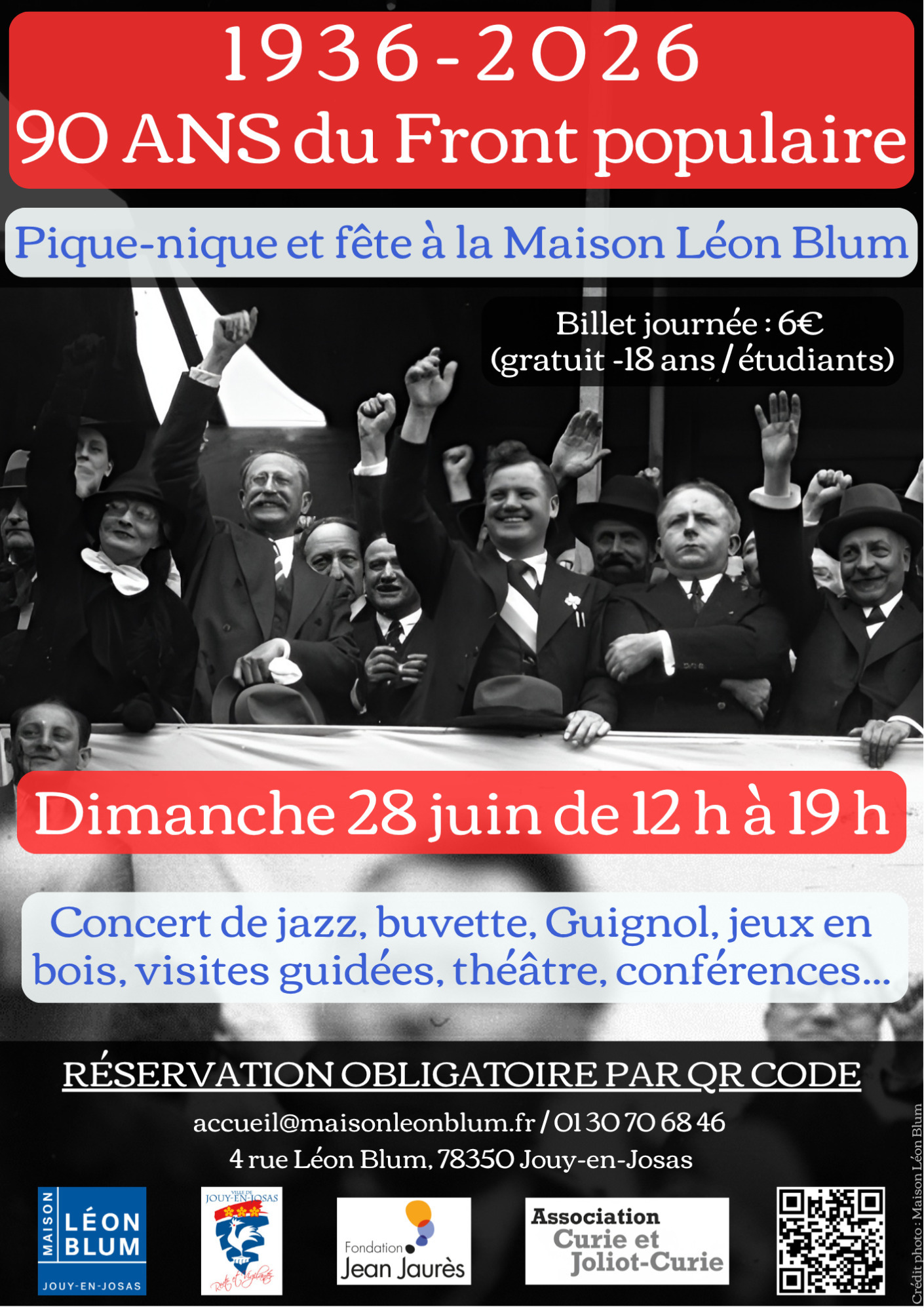 1936 - 2026 : les 90 ans du Front populaire à la Maison Léon Blum