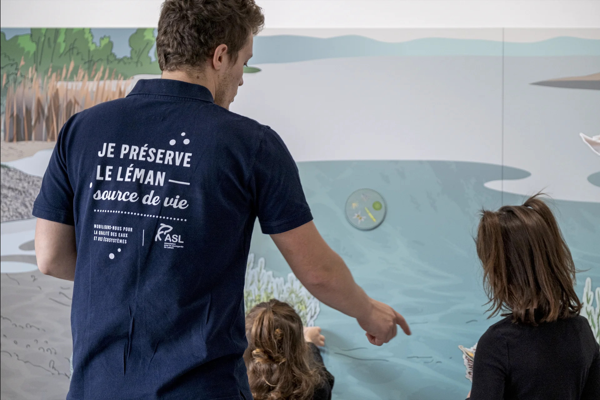 Atelier Biennale (re)connecting.earth - Le Léman, une ressource inestimable mais pas infinie - Association pour la sauvegarde du Léman