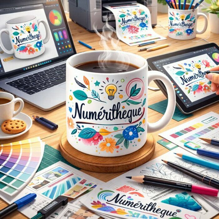 Goûters numériques : Concevoir une tasse personnalisée grâce aux outils numériques
