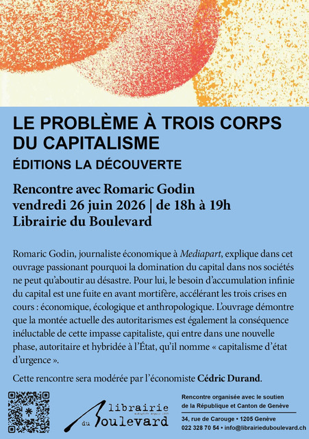 Le problème à trois corps du capitalisme — Rencontre avec Romaric Godin