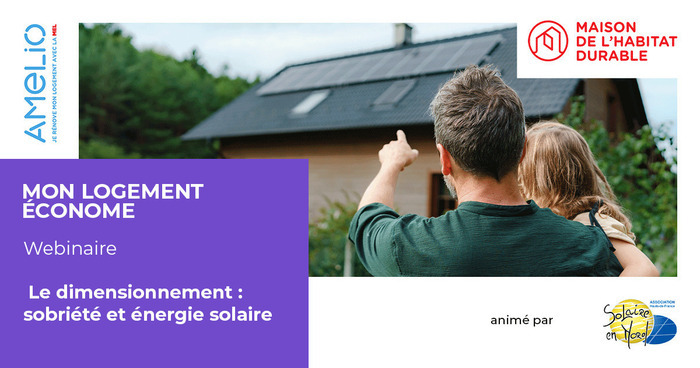 Le dimensionnement : sobriété et énergie solaire