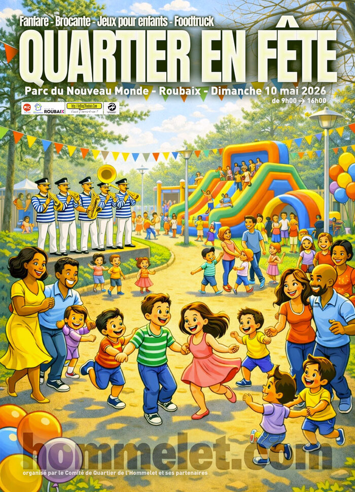 Quartier en Fête - Parc du Nouveau Monde - Roubaix