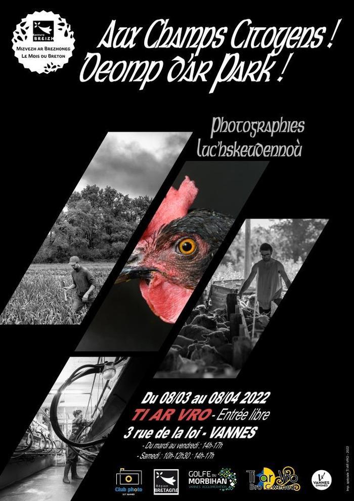 Réalisée par un collectif de photographes appartenant au Club Photo IUT de Vannes sur des producteurs bio du Pays de Vannes