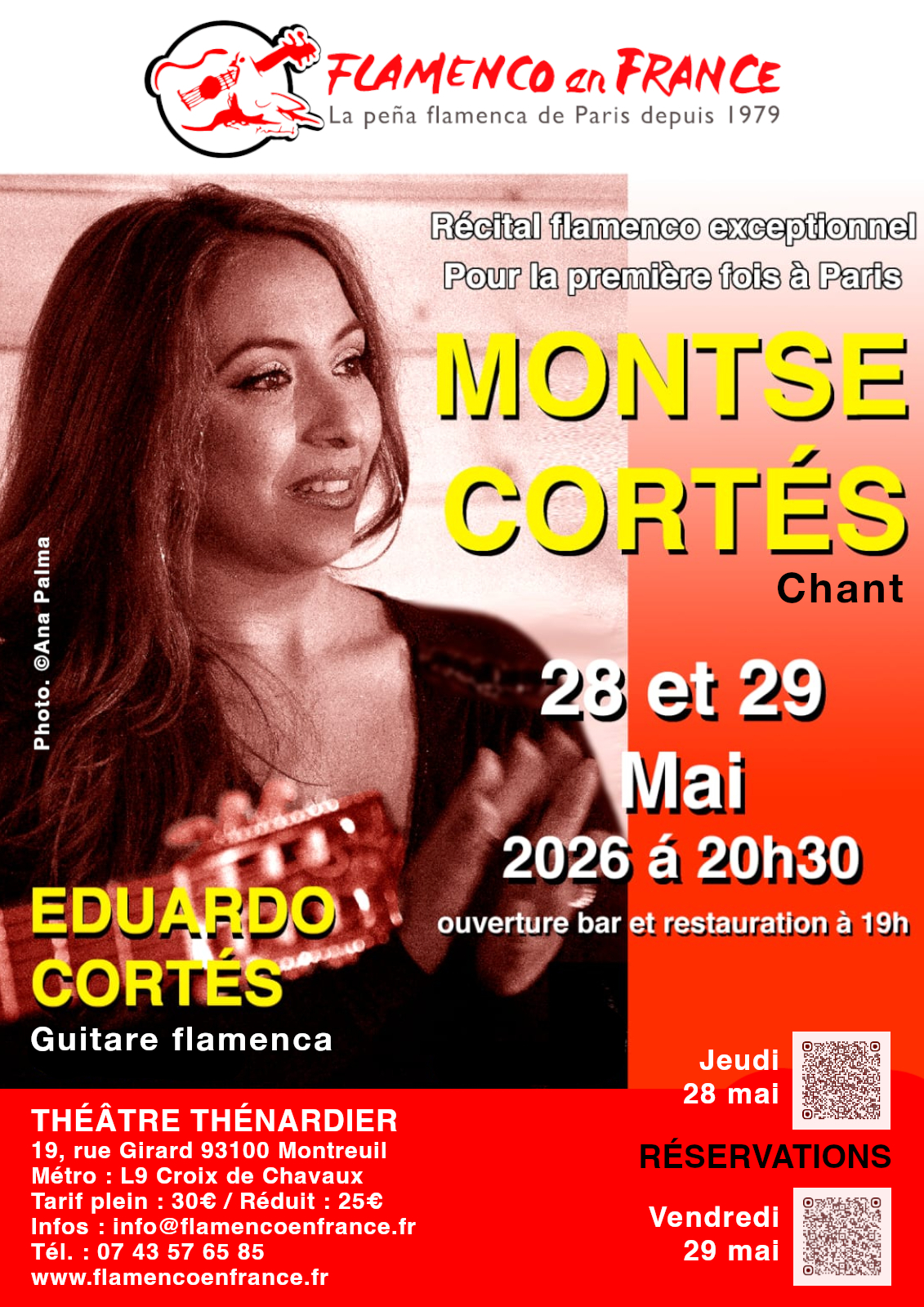 Récital flamenco Montse Cortés