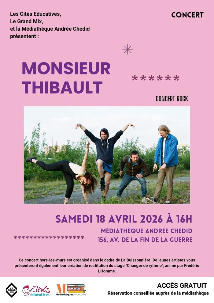 La Buissonnière #6 : concert de restitution par les participants au stage et le groupe Monsieur Thibault