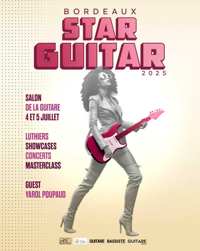 BORDEAUX STAR GUITAR