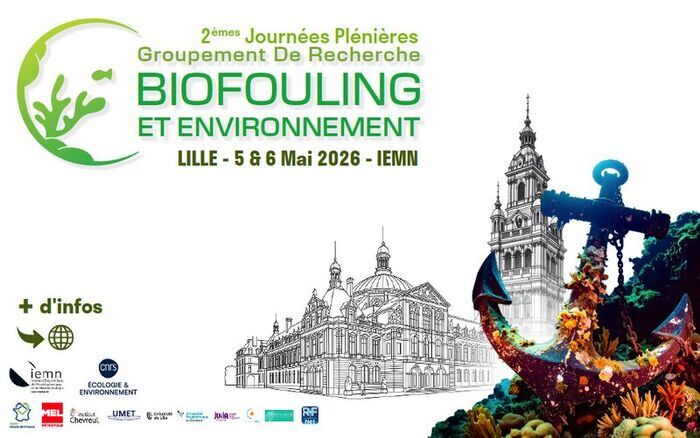 2èmes Journées Plénières du GDR Biofouling et Environnement à Lille