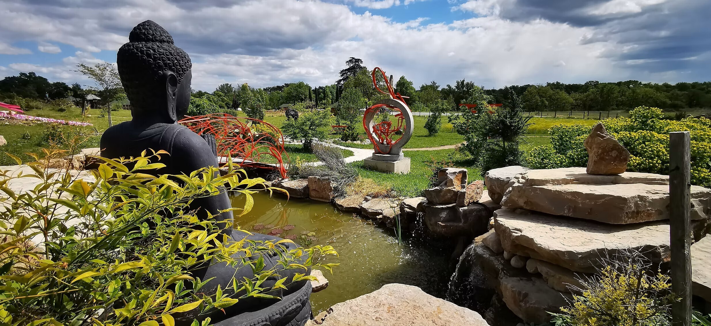 Visite des Jardins Insolites du Carla