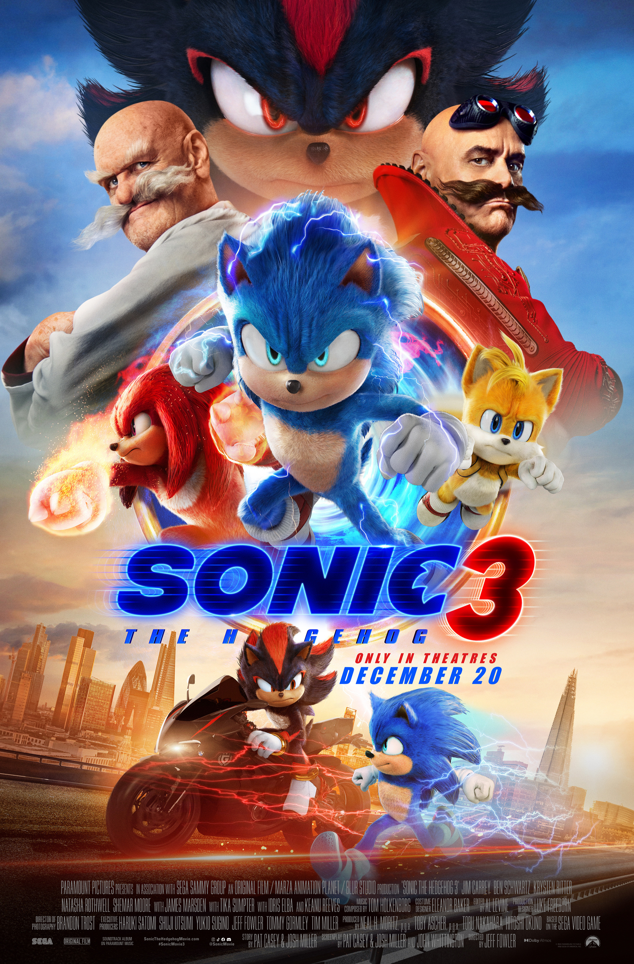 FADAS DU MONDE. Un été au ciné, cinéma en plein air - Sonic 3 - le film