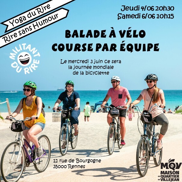 Yoga du Rire : Balade à vélo