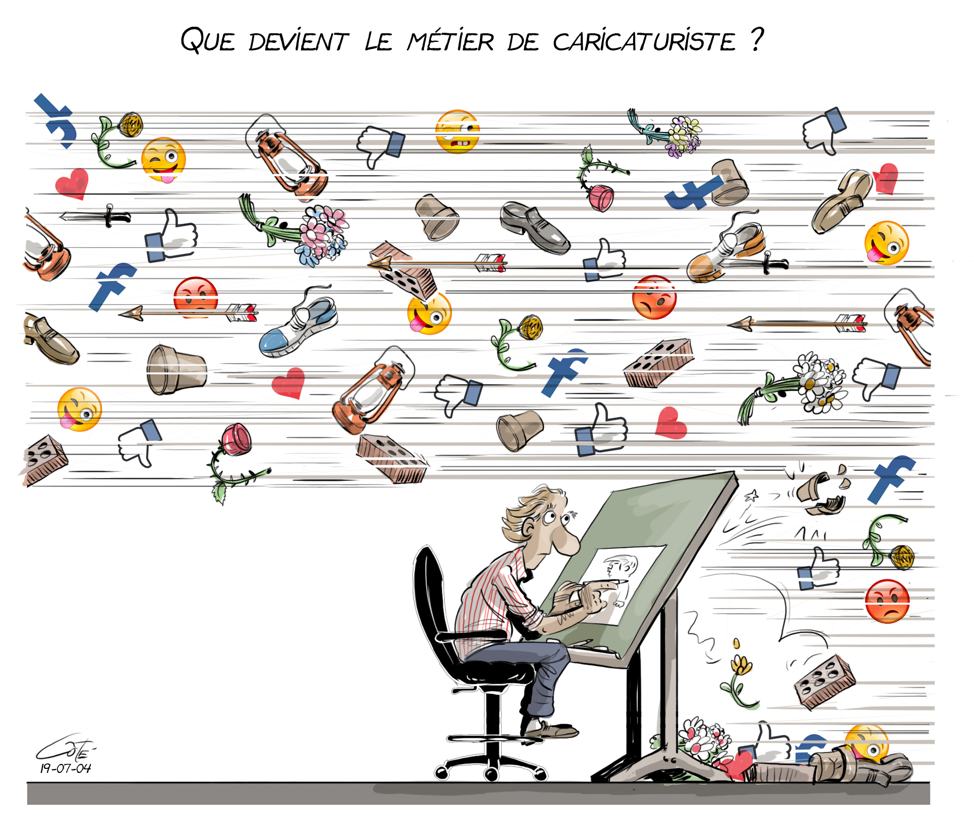 Exposition "Dessins pour la paix" cartooning for peace