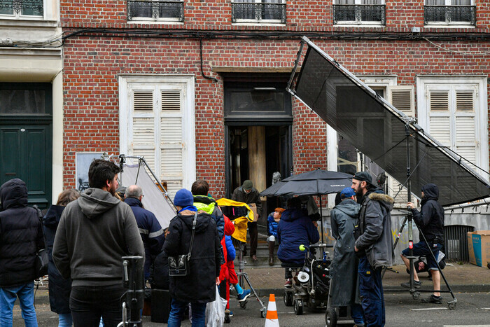 Tournages des séries à vélo !
