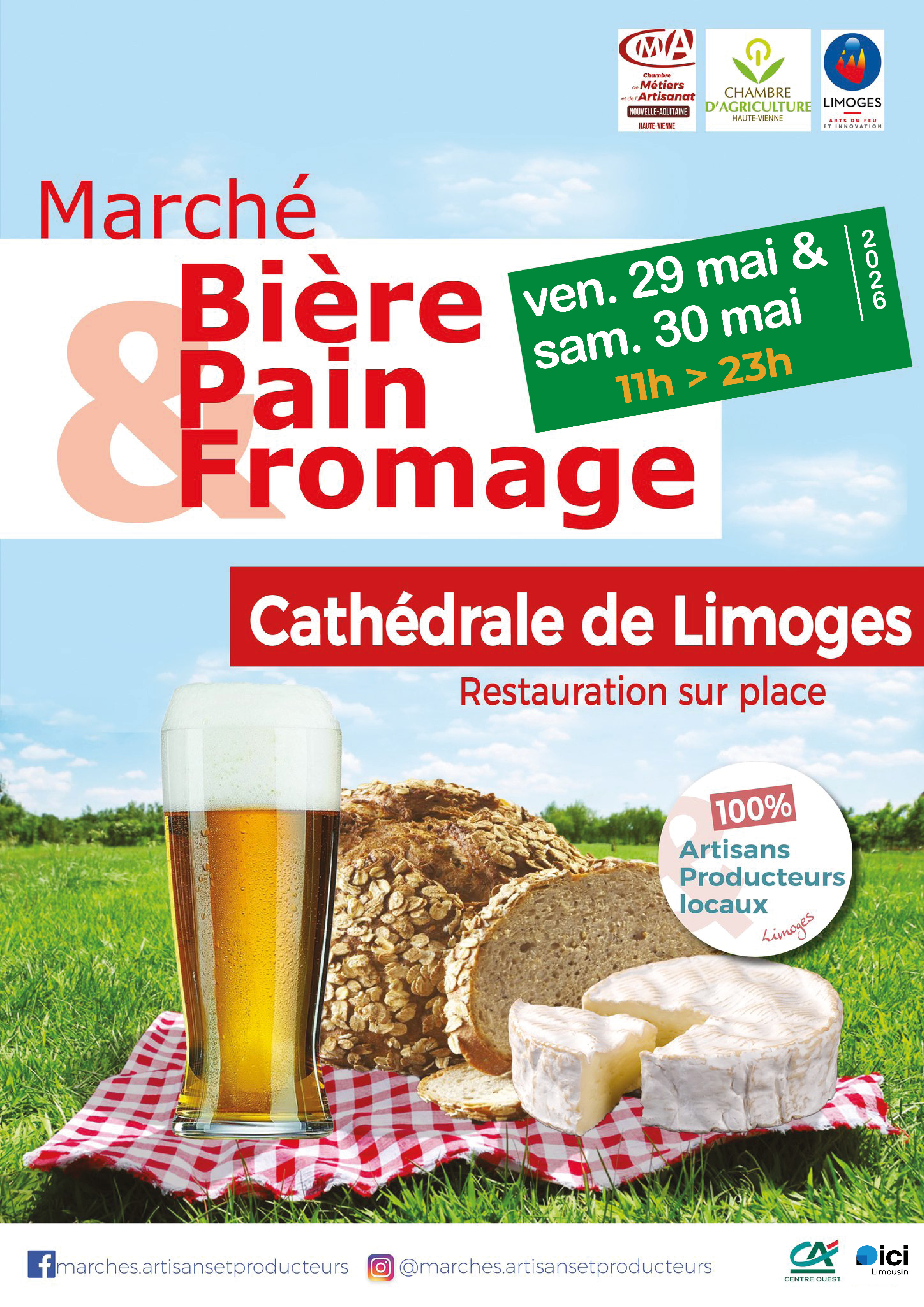 Marché Bière Pain et Fromage