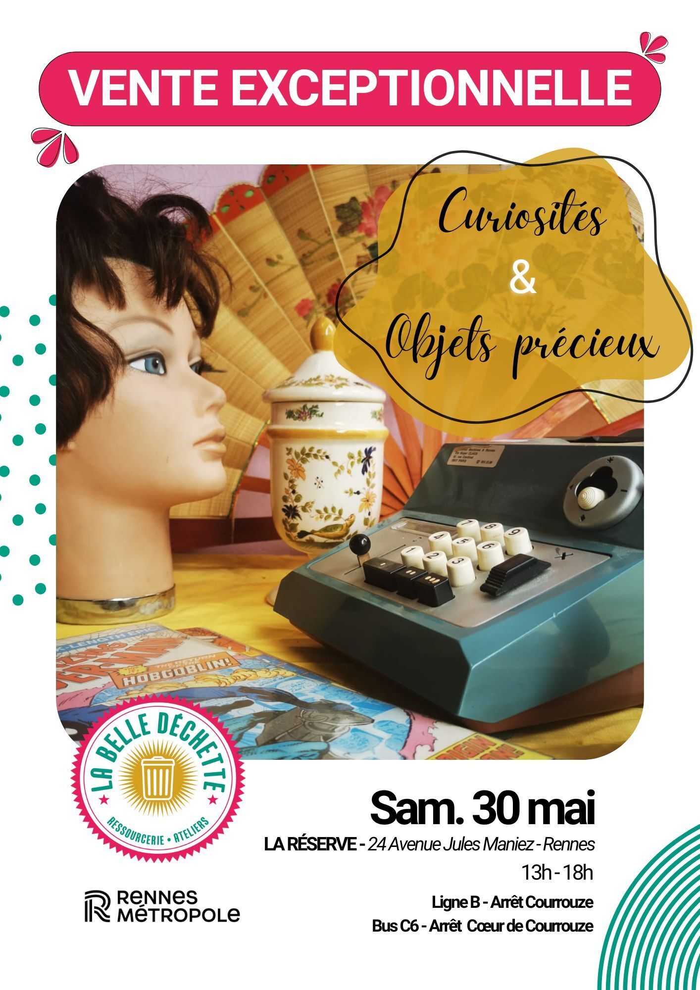Vente exceptionnelle “Curiosités & Objets Précieux”, samedi 30 mai à La Réserve