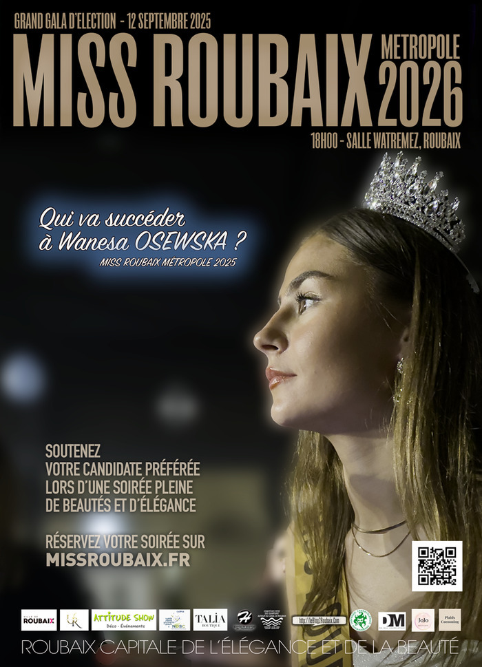 MISS ROUBAIX METROPOLE 2026 MISS ROUBAIX METROPOLE 2026