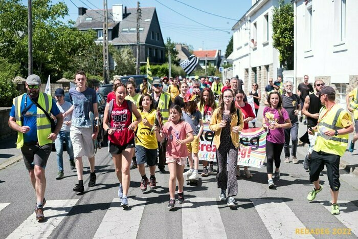 Réunion pour le tronçon Plougoumelen à Theix.