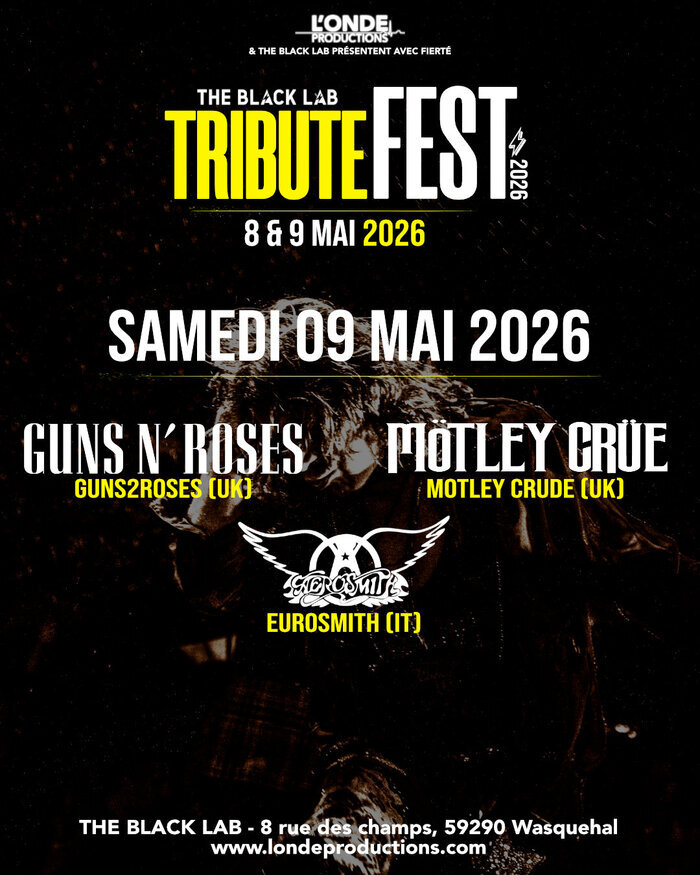 THE BLACK LAB TRIBUTE FEST DAY 2 @ THE BLACK LAB - WASQUEHAL